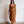 Load image into Gallery viewer, Wrap maternity dress rust