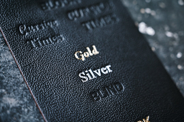 The Gem Cardwallet - Matt Black Leather