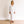 Load image into Gallery viewer, Rib Maternity Dress - White Organic Cotton