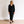 Load image into Gallery viewer, Rib Maternity Dress - Black Organic Cotton