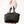 Load image into Gallery viewer, Pinnacle Tote Nappy Bag + Orbit Matt Black Full Grain Leather