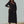 Load image into Gallery viewer, Rib Maternity Dress - Black Organic Cotton