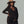Load image into Gallery viewer, Rib Maternity Dress - Black Organic Cotton