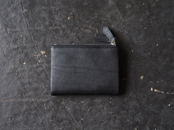 Sublime Double Zip Fold Wallet - Matt Leather