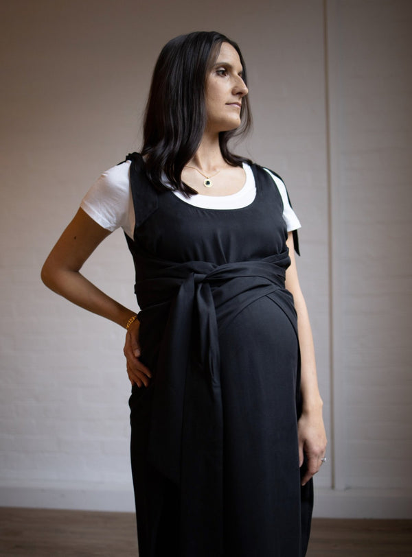 The Icon Maternity Dress - Black