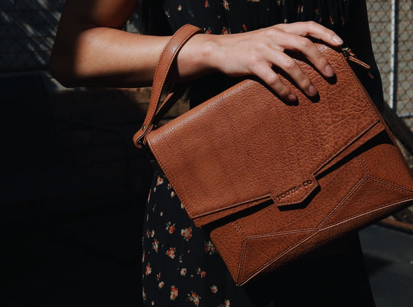 Orbit Cross Body Tan Leather