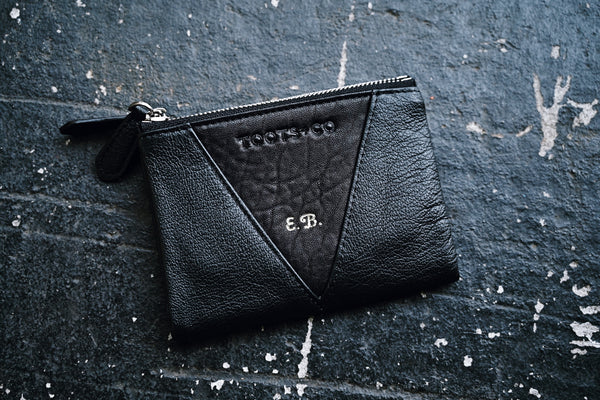 Sublime Double Zip Fold Wallet - Matt Leather