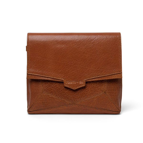 Orbit Cross Body Tan Leather