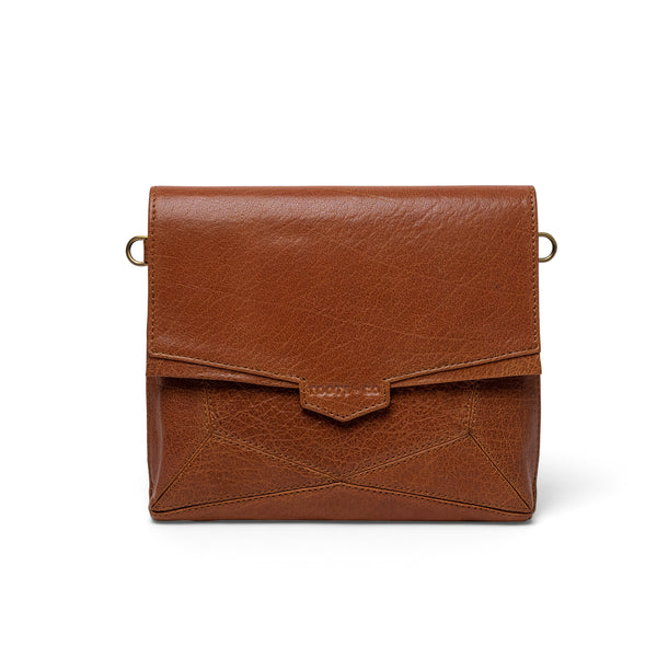 Orbit Cross Body Tan Leather