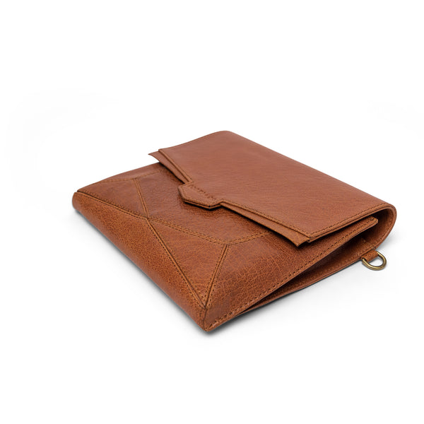 Orbit Cross Body Tan Leather