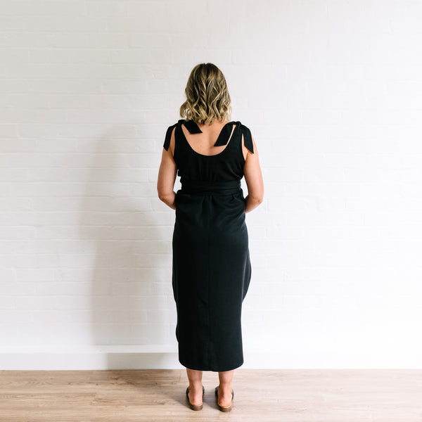 The Icon Maternity Dress - Black