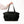 Load image into Gallery viewer, Pinnacle Tote Nappy Bag + Orbit    Matt Black Full Grain Leather
